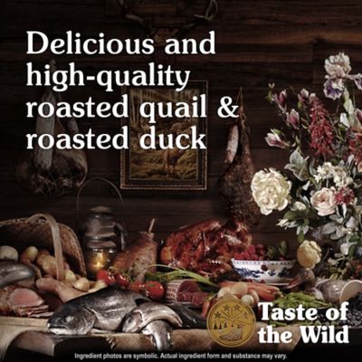 Image showing  Lowland Creek Feline Recipe with Roasted Quail & Roasted Duck Dry Cat Food