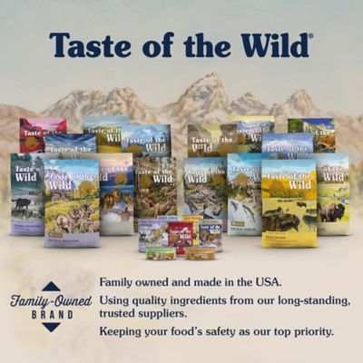 Image showing 6 th Taste of the Wild Lowland Creek Feline Recipe with Roasted Quail & Roasted Duck Dry Cat Food