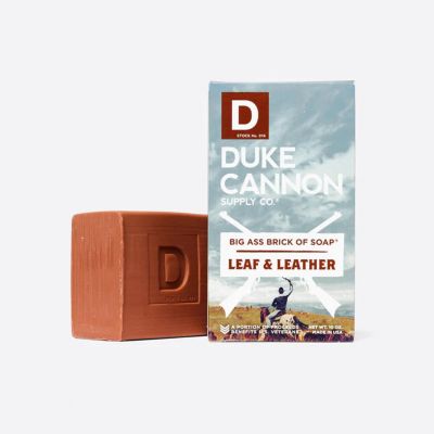 Duke Cannon 10 oz. Leaf & Leather Brick of Soap