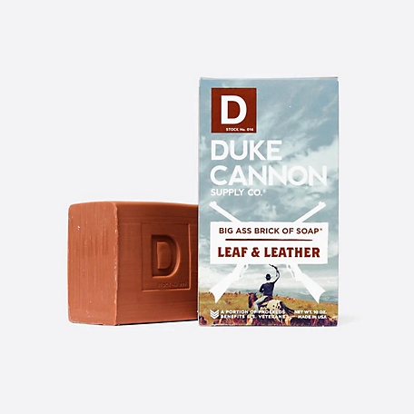 Duke Cannon 10 oz. Leaf & Leather Brick of Soap