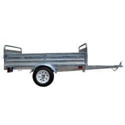 DK2 4.5 ft. x 7.5 ft. 5-in-1 Galvanized Multi-Use Trailer