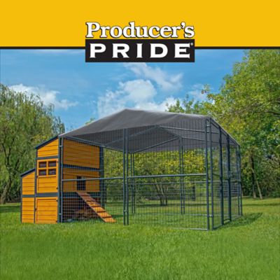 Image showing  Defender Chicken Coop Cover, Gray