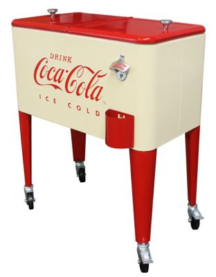 Image showing  60 qt. Coca-Cola Cream Cooler