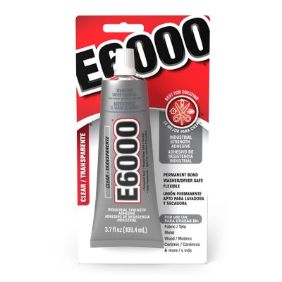 E6000 3.7 oz. Clear Adhesive