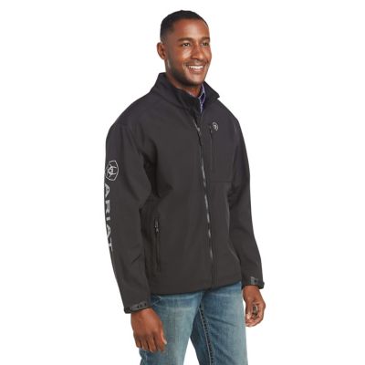 Mens soft shell jacket best sale with hood