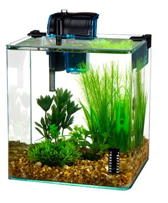 Penn-Plax Vertex Shrimp Tank Aquarium Kit, 2.7 gal.