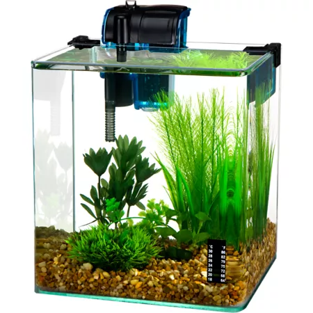 Penn-Plax Vertex Fish Tank Aquarium Kit 5 gal. Aquariums