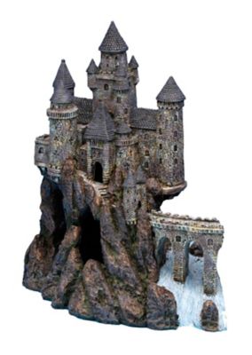 Penn-Plax Magical Castle Super Section A Aquarium Decoration