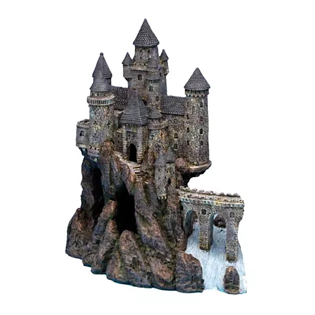 Penn-Plax Magic Castle Super Section A Aquarium Decoration Aquarium Decor