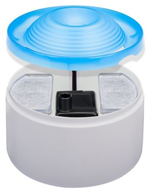 Penn-Plax Plastic Pet Water Fountain with Auto Shutoff, 8 Cups