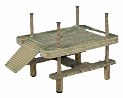 Image showing  Large Turtle Pier Aquarium Decoration, 16 in. x 11 in.