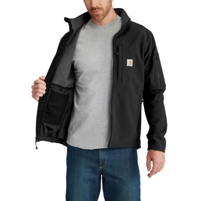 Regular and Big & Tall Sizes Carhartt Men's Hooded Rough Cut Jacket
