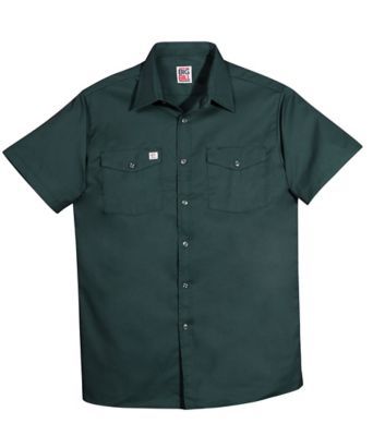 Dickies Men's Short-Sleeve FLEX Relaxed Fit Twill Work Shirt at