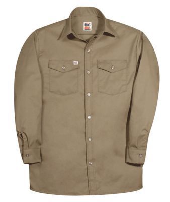 Big Bill Men's Premium Long-Sleeve Work Shirt 