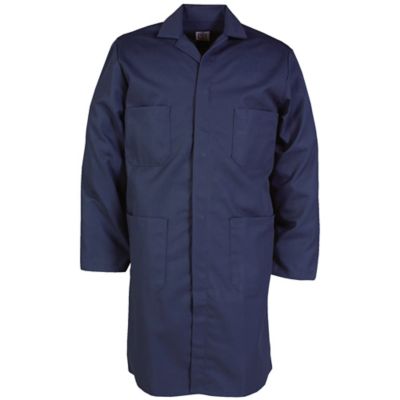Image showing  Men's 4-Pocket Premium Industrial Lab Coat