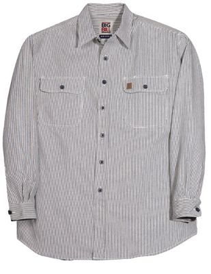 Size Big Men Cotton Shirts, Stripe Shirt Big Size