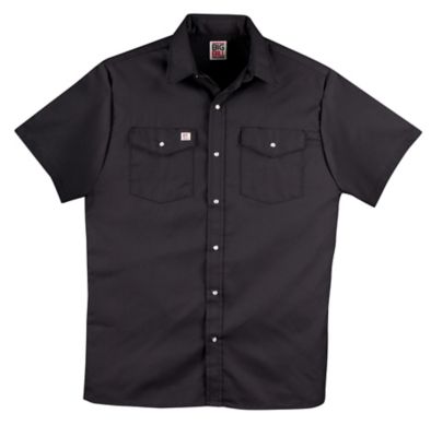 Big Bill Men's Premium Short-Sleeve Snap-Front Work Shirt at