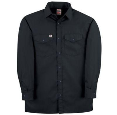 Big Bill Men's Premium Long-Sleeve Snap-Front Work Shirt