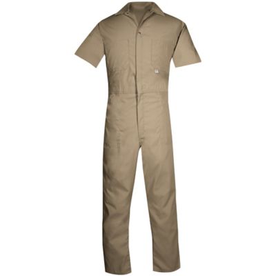 Image showing  Men's Lightweight Poplin Short-Sleeve Work Coveralls