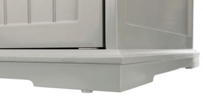 Image showing 7 th TRIXIE Furniture-Style Hidden Cat Litter Box Enclosure and Pet Home Side Table, XL, Gray