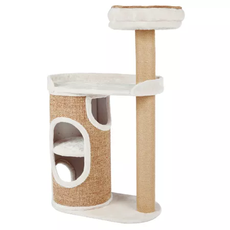 TRIXIE 46 in Falco Cat Condo 2 Tier Scratching Post Cat Trees & Condos