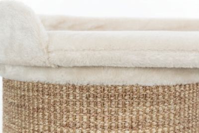 Image showing  46 in. 2-Story Falco Cat Condo Scratching Post