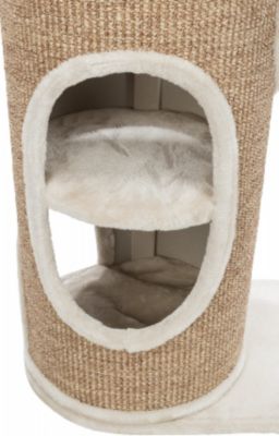 Image showing 8 th TRIXIE 46 in. 2-Story Falco Cat Condo Scratching Post