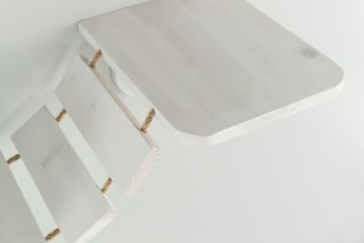 Image showing  Wall Mount Cat Bridge, Three Platforms Linked by Bridge