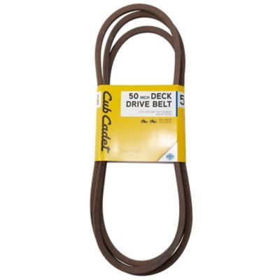 Cub Cadet Original Equipment Lawn Mower Deck Belt for 50 in. Lawn Tractors and Zero-Turn Mowers, OE# 954-05078, 754-05078