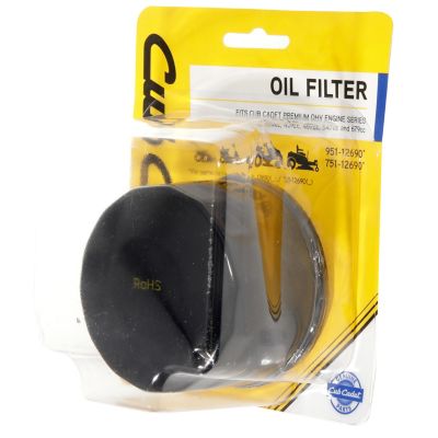 Image showing  Oil Filter for Riding and Zero-Turn Lawn Mowers, Replaces OEM Numbers 951-12690, 751-12690, 490-201-C010