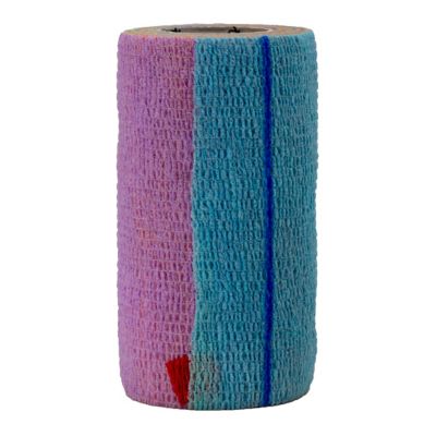 Neogen SyrFlex Cohesive Flexible Horse Bandage, 4 in, Multicolored