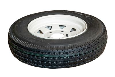 Image showing  21 in. x 5 in. 6-Ply Trailer Spare Tire D.O.T. Tire Kit, Fits 5 ft. x 7 ft. Trailers