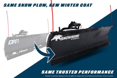 Image showing 11 th DK2 88 in. x 26 in. T-Frame Snow Plow Kit-AVAL8826