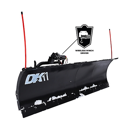 DK2 84 in. x 22 in. T-Frame Universal Mount Snow Plow Kit- AVAL8422