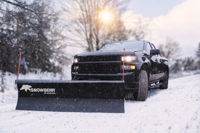 Image showing 8 th DK2 Rampage II 82 in. x 19 in. Custom Truck Snow Plow and Kit, Mount Not Included