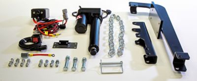 Image showing 10 th DK2 84 in. x 22 in. Elite Wireless Electric Actuator Universal Mount T-Frame Snow Plow & Kit