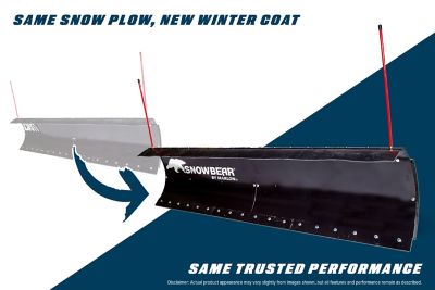 Image showing  Everest 90 in. x 22 in. Fully Hydraulic Snow Plow Kit