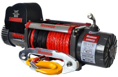 DK2 Electric Warrior Samurai Planetary Gear Winch with ARMORTEK Synthetic Rope, 12,000 lb. Capacity, 12V, 6.5 HP