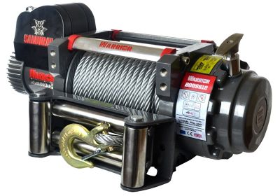 DK2 20,000 lb. Capacity Samurai 20,000 lb. 3-Stg Electric Planetary Gear Winch with Galvanized 85 ft Cable