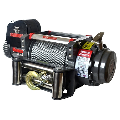 DK2 20,000 lb. Capacity Samurai 20,000 lb. 3-Stg Electric Planetary Gear Winch with Galvanized 85 ft Cable