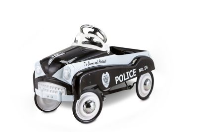 police pedal car