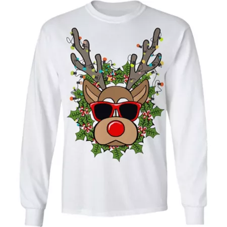 Farm Fed Clothing Men's Long Sleeve Christmas Shirt Men's T-Shirts