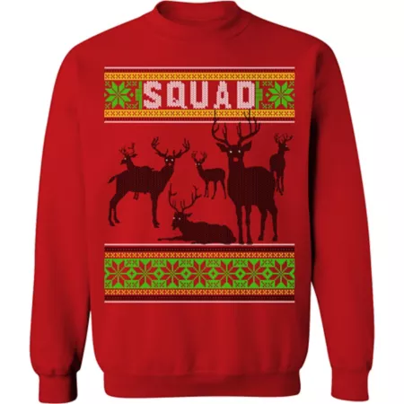 Farm Fed Clothing Squad Men's Christmas Fleece Women's Sweatshirts