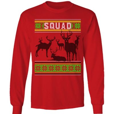 Goodie Two Sleeves Men's Long-Sleeve Squad Christmas Shirt