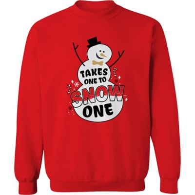 Farm Fed Clothing Men's Takes One to Snow One Christmas Fleece