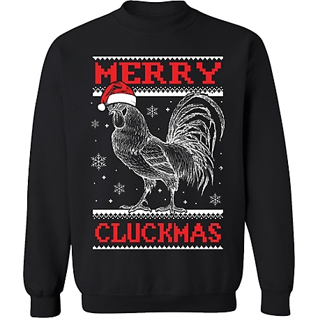 Farm Fed Clothing Men's Merry Cluckmas Christmas Fleece
