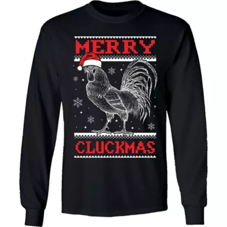 Farm Fed Clothing Men's Long Sleeve Christmas Shirt Men's T-Shirts