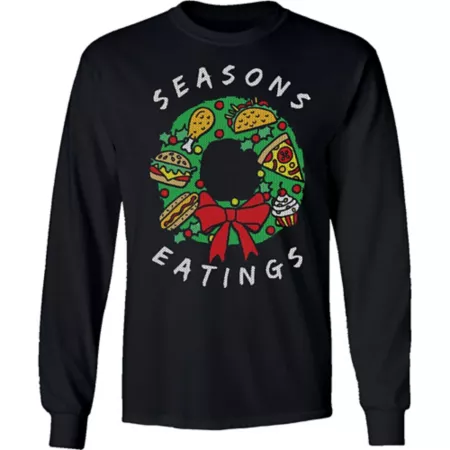 Farm Fed Clothing Men's Long Sleeve Christmas Shirt Men's T-Shirts