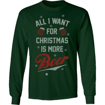 all i want for christmas t shirts