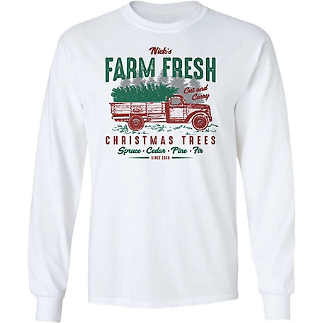 Farm Fed Clothing Men's Long-Sleeve Nick's Farm Fresh Shirt